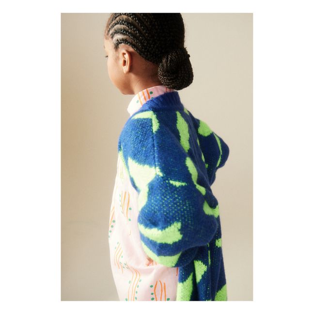 Cardigan Racoon | Navy