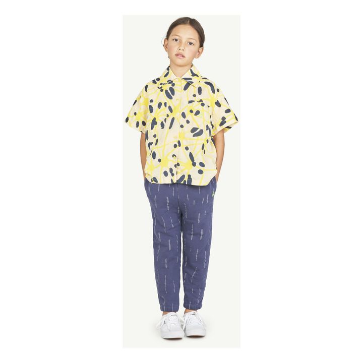 Pantalon Jersey Dromedary | Bleu marine- Image produit n°3