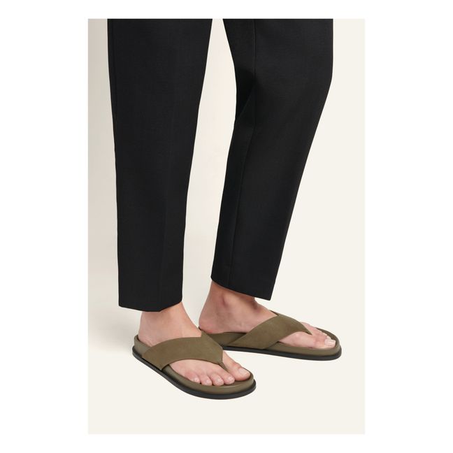 Sandales Alma | Vert kaki