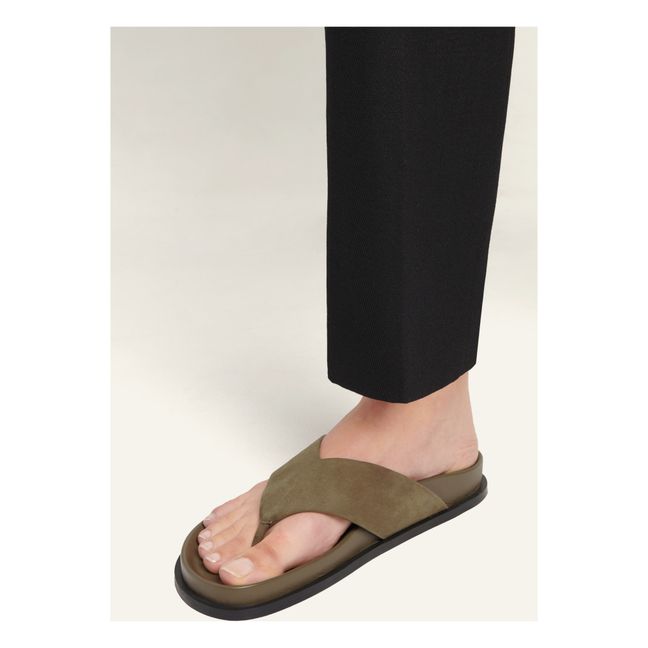 Sandales Alma | Vert kaki