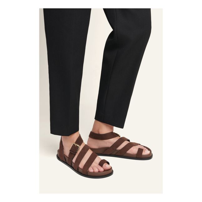 Sandalen Lyon | Braun