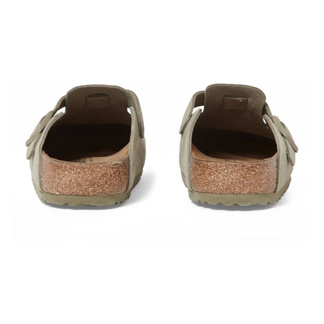 Sabots Boston Chaussant Normal | Vert kaki