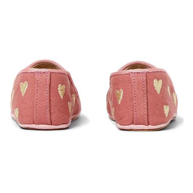 Slippers Noa Cotton Hearts | Pink