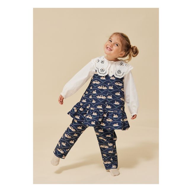Robe Coton Bio Fen | Bleu marine