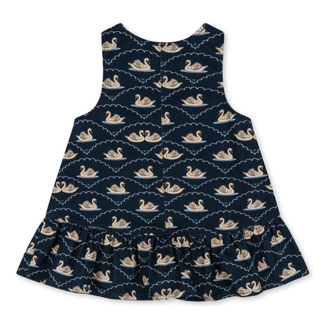 Kleid Bio-Baumwolle Fen | Navy