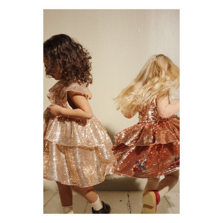 Sequin-Kleid Starla | Rosa- Produktbild Nr. 1