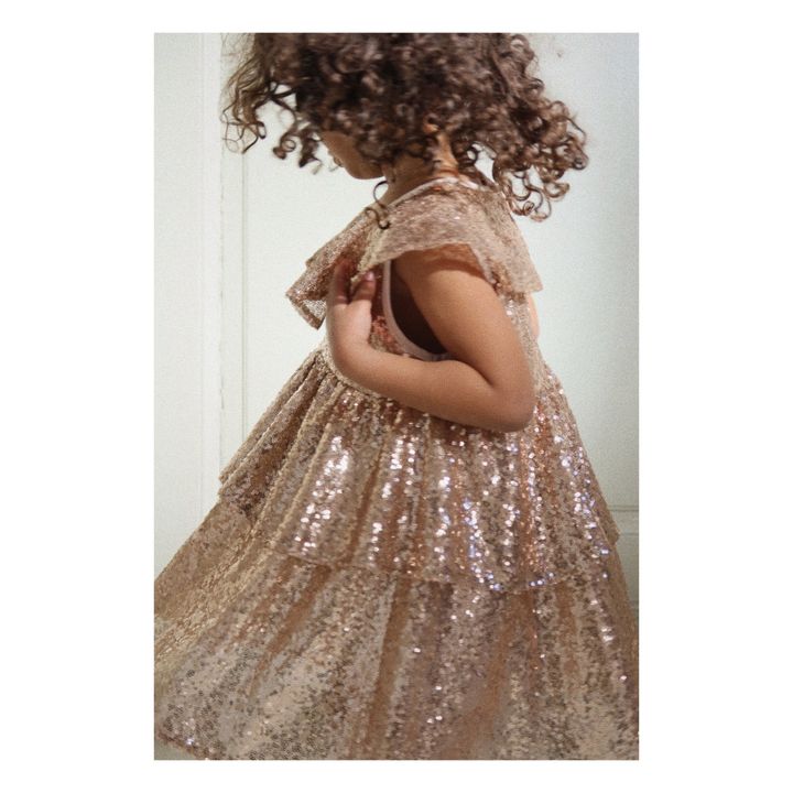 Sequin-Kleid Starla | Rosa- Produktbild Nr. 3