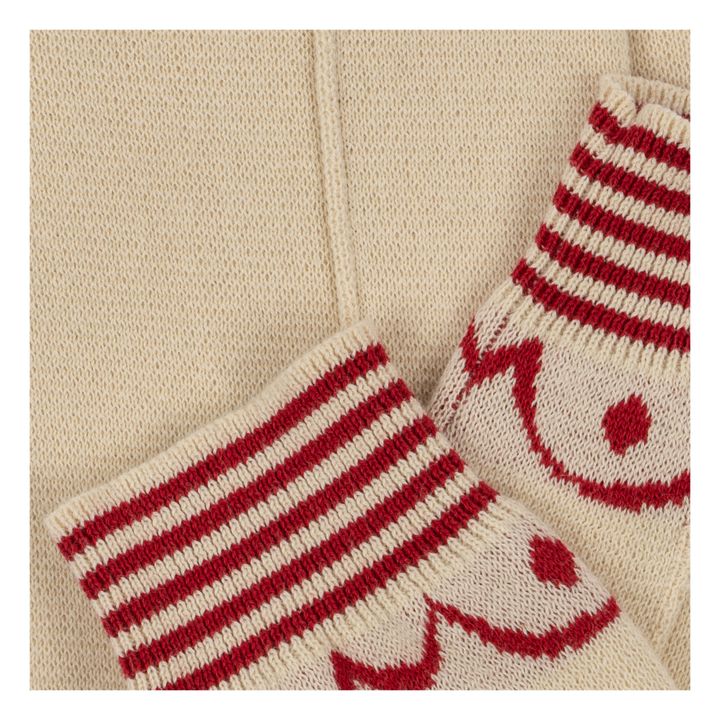 Whamie Organic Cotton Knit Legging | Ecru- Product image n°5