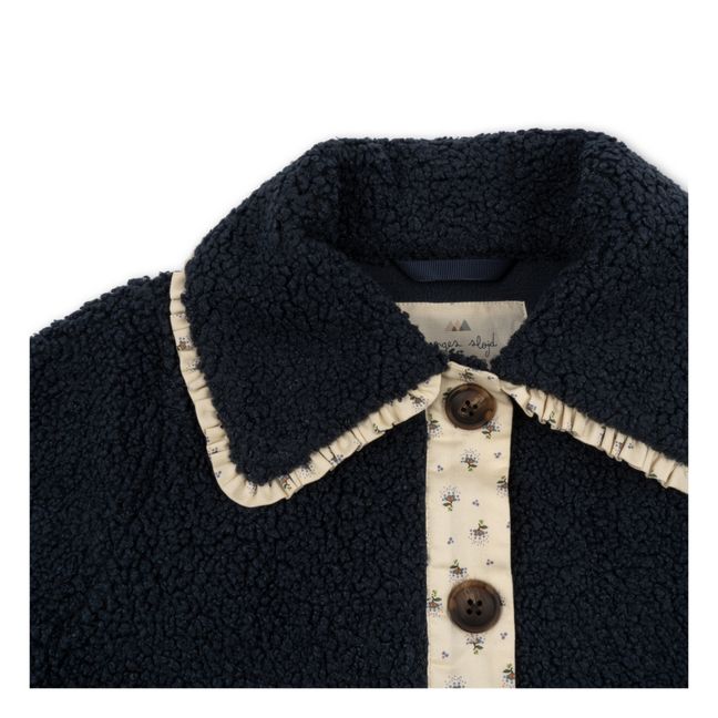 Cala Sherpa Jacket | Azul Marino