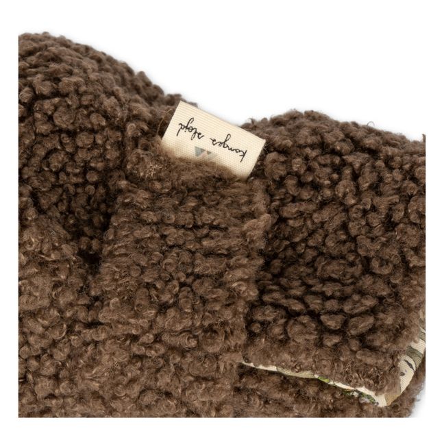 Grizz Sherpa Booties | Brown