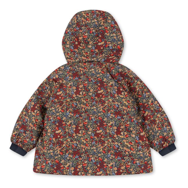 Parka Florale Mismou | Rouge