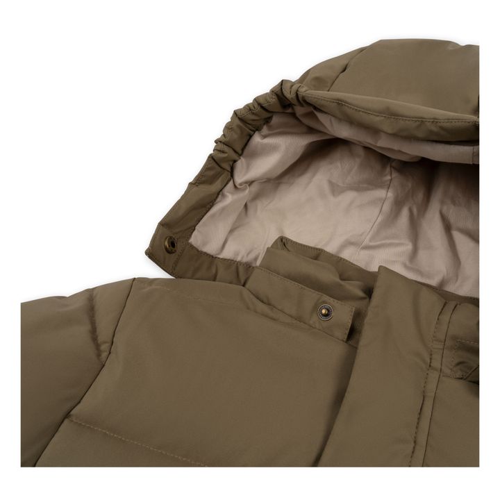 Unifarbene Daunenjacke aus recyceltem Material Nutti Down | Khaki- Produktbild Nr. 2
