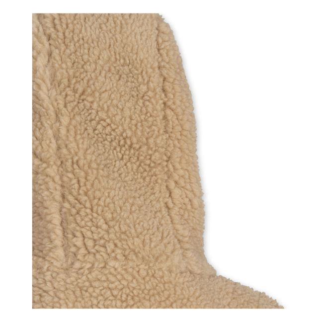 Kapuze in Pelzoptik Teddy | Beige