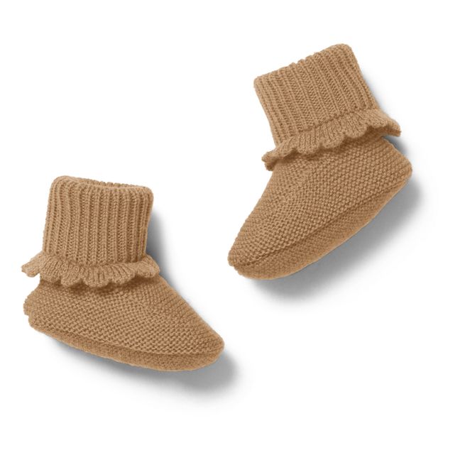 Zapatillas Vitum Merino | Marrón
