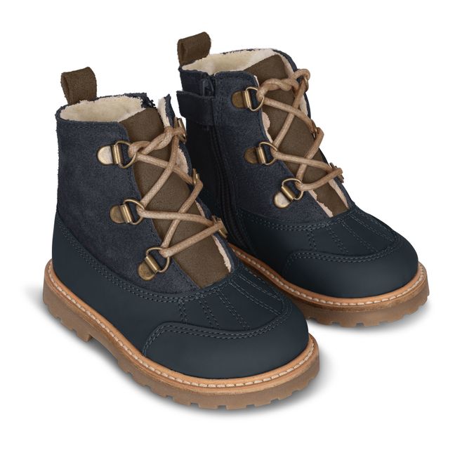 Bottes Fourées Zuri | Bleu marine