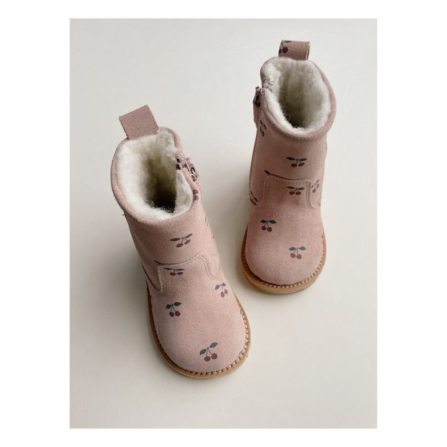 Pippi Pull Fur-Lined Boots | Rosa chiaro