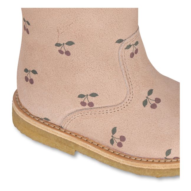 Pippi Pull Fur-Lined Boots | Pale pink