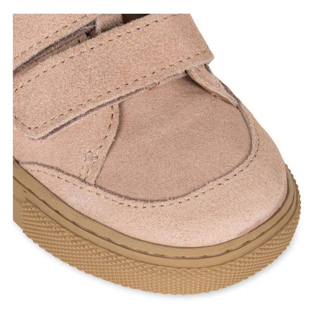 Baskets Scratchs Sumi High Top | Rose pâle