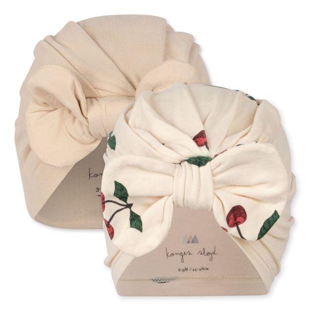 Bonnet Turban Coton Bio Bambi | Seidenfarben