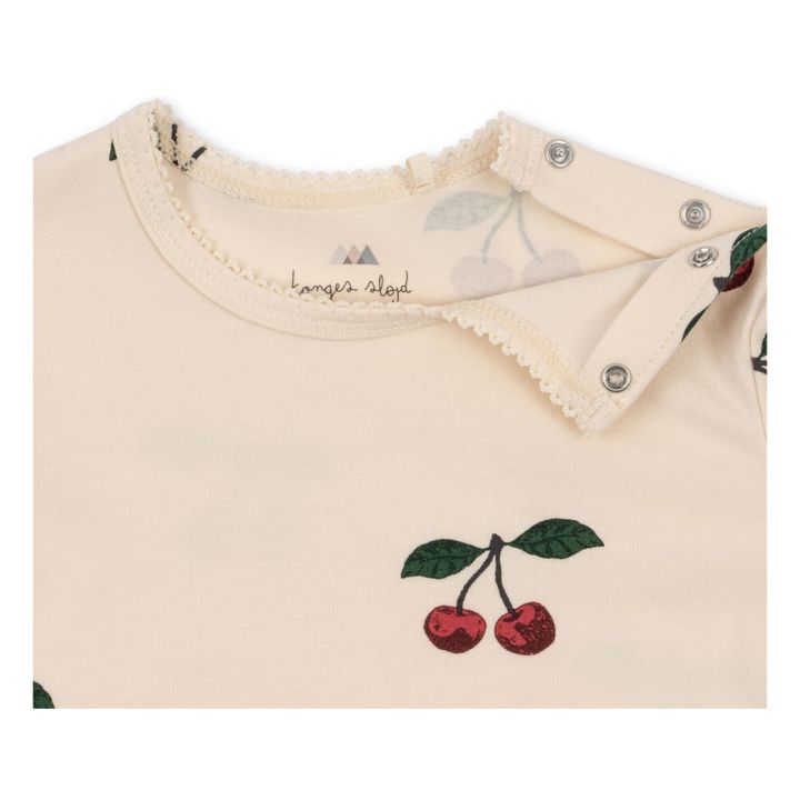 T-Shirt Bio-Baumwolle Kirschen | Seidenfarben- Produktbild Nr. 3