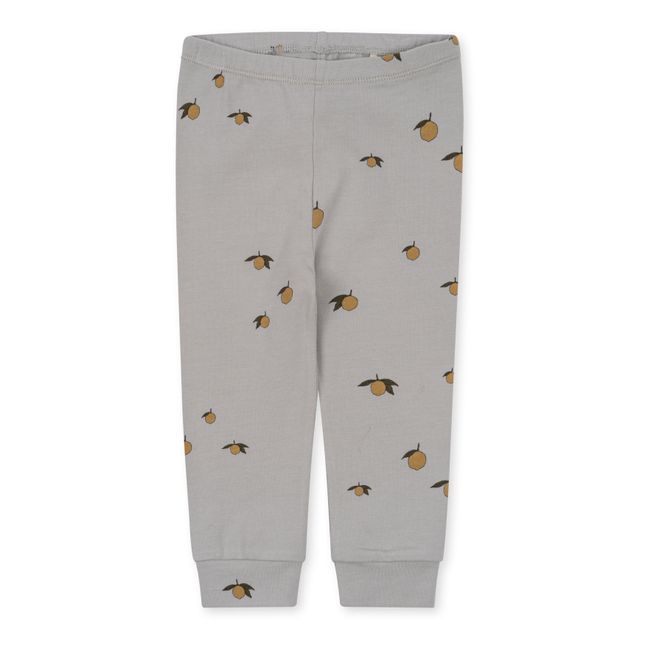 Jogger Coton Bio Citrons | Gris