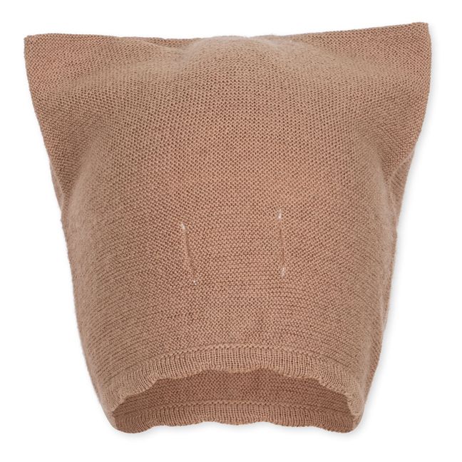 Bonnet Chat Mérinos | Vieux Rose