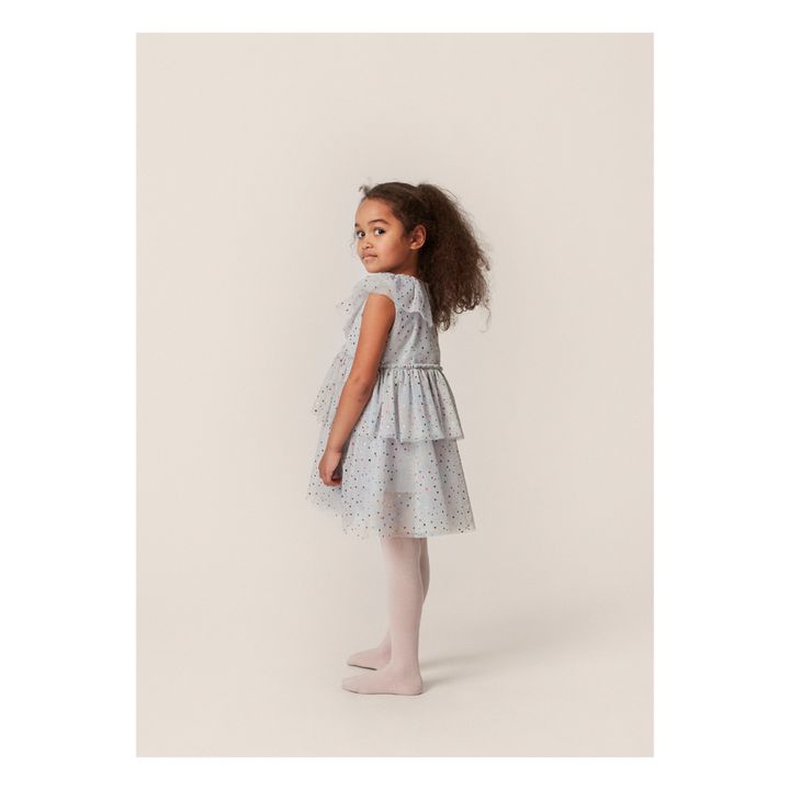 Robe Fairy | Bleu gris- Image produit n°6