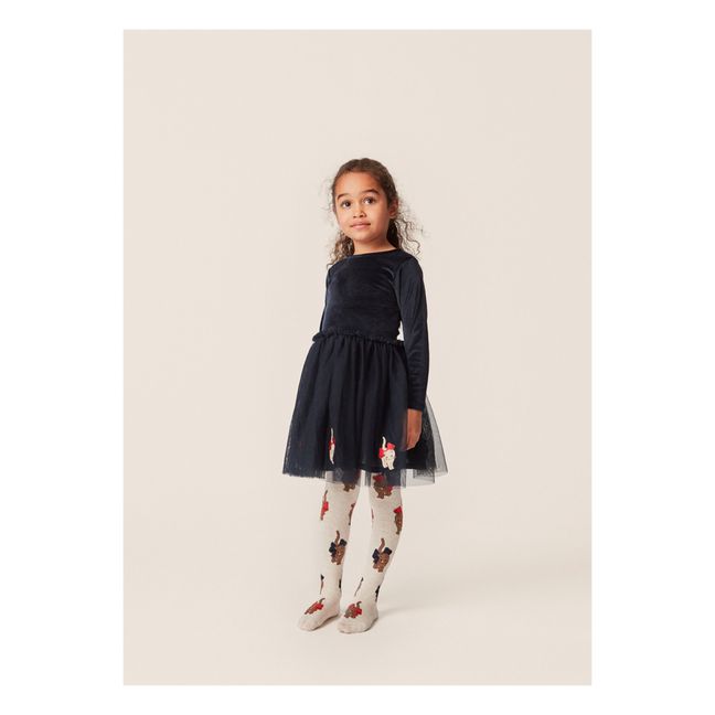 Robe Matière Recyclée Florine | Bleu marine