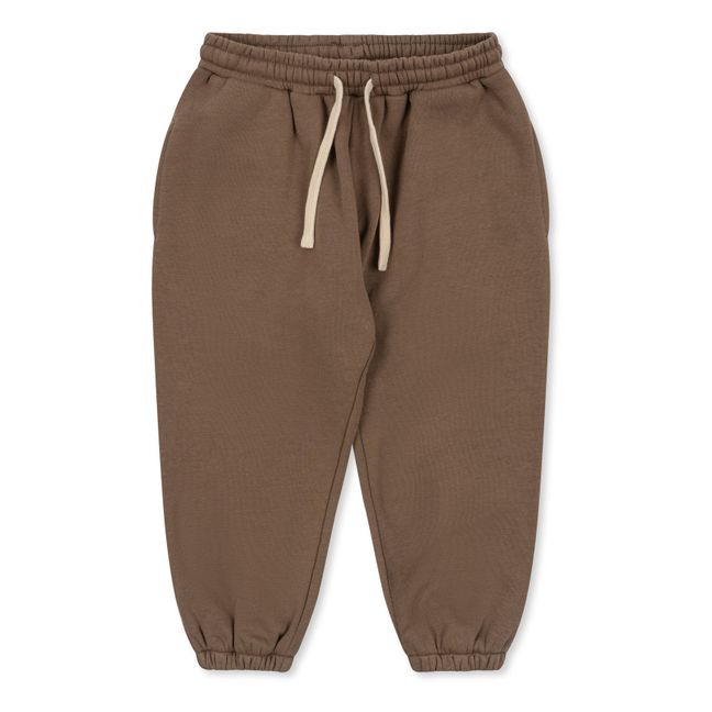 Pantalón jogger Algodón orgánico | Marrón