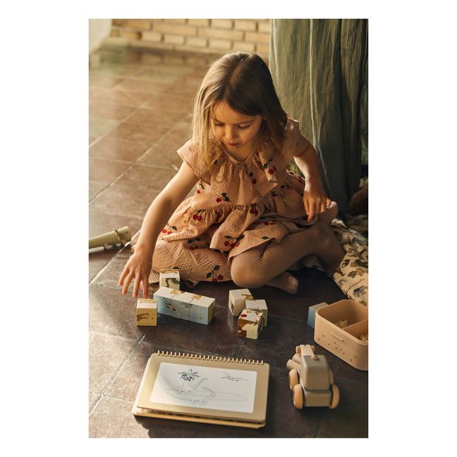 Robe Coton Bio Lunella | Blush