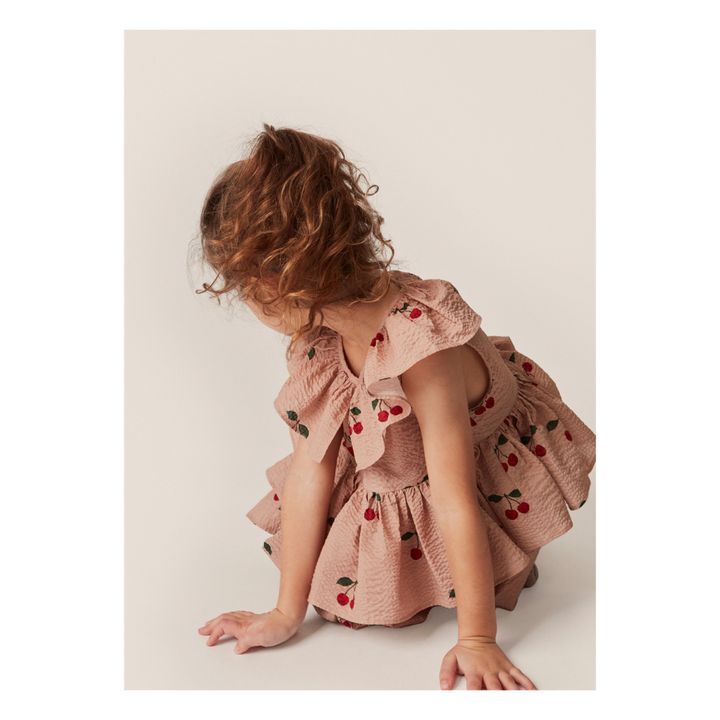 Lunella organic cotton dress | Blush- Product image n°6