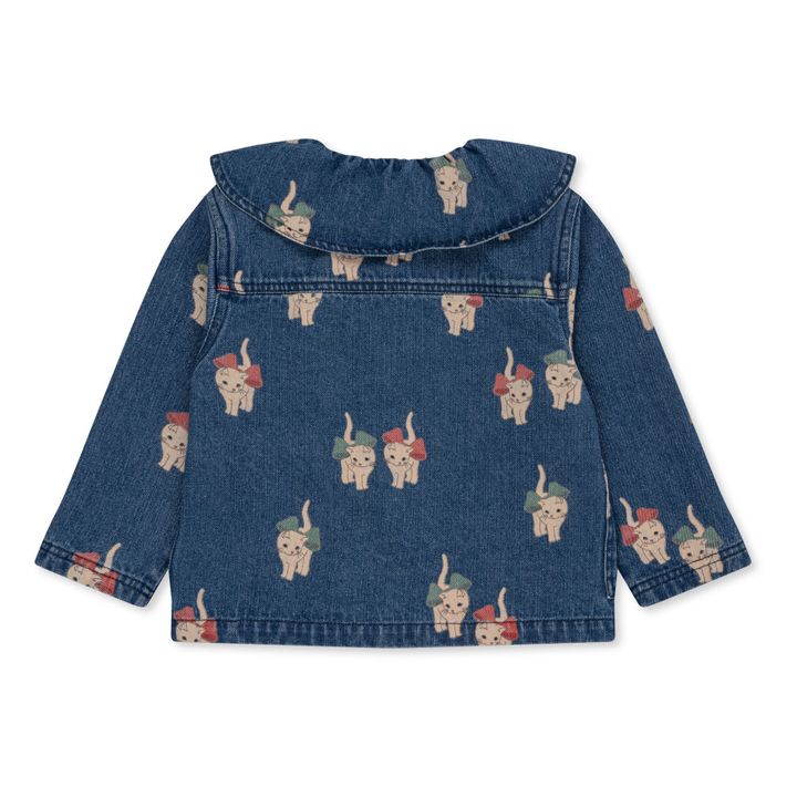 Bluse Denim Katzen Magot | Denim- Produktbild Nr. 4