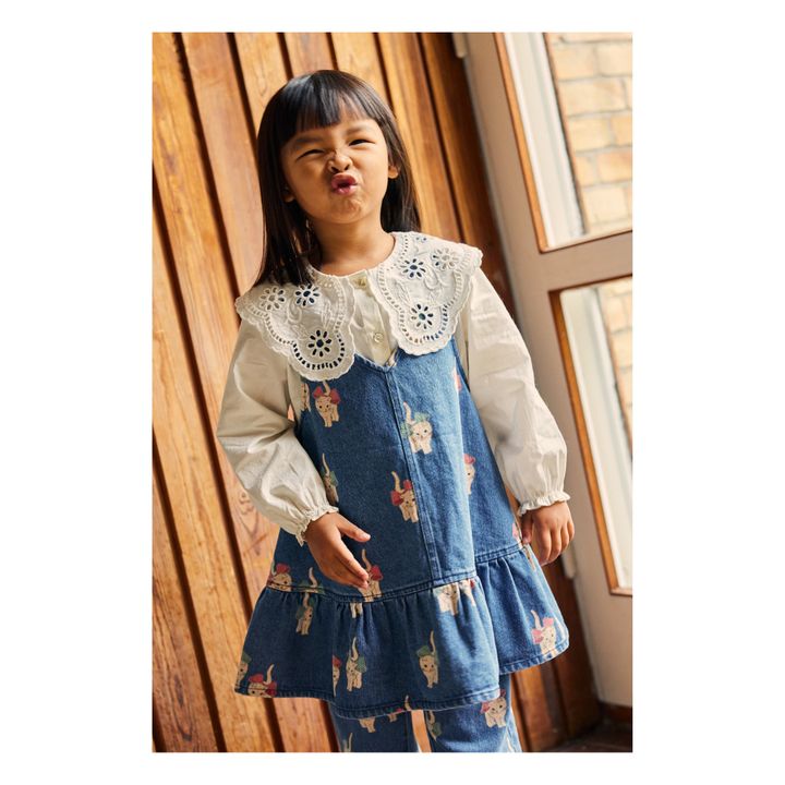Denim dress Chats Magot | Denim- Product image n°1