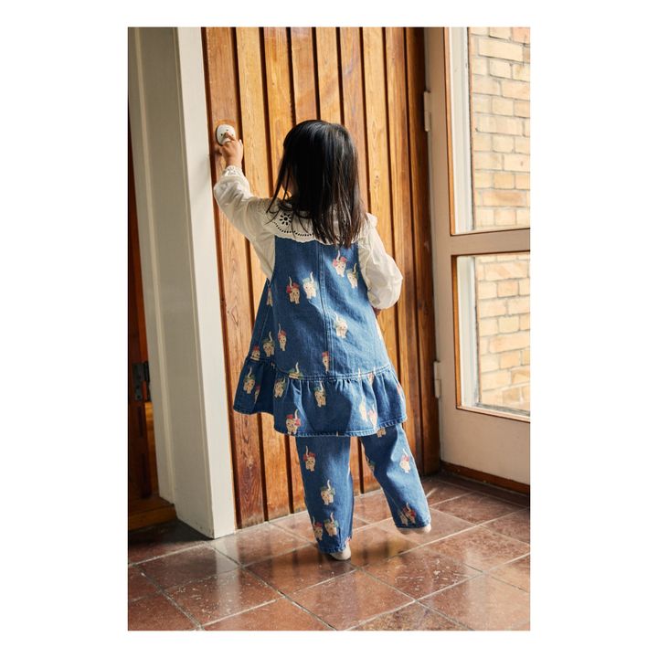 Denim dress Chats Magot | Denim- Product image n°3
