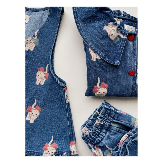Robe Denim Chats Magot | Denim