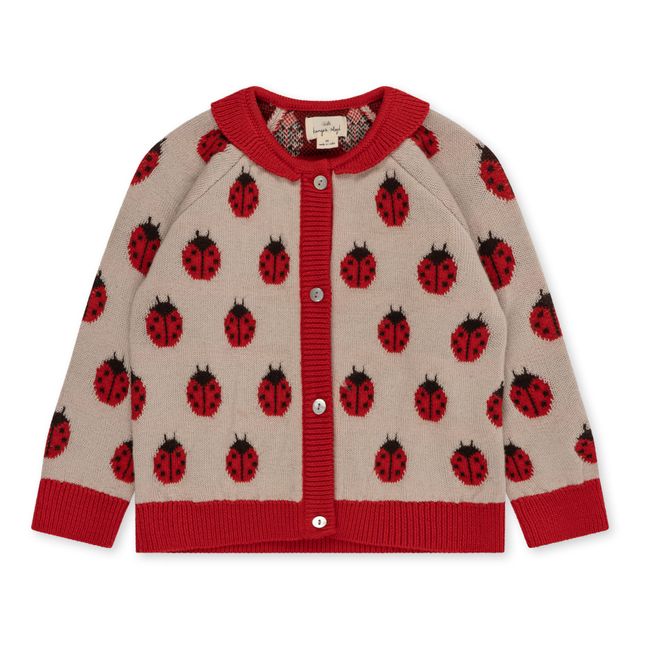 Gilet rouge bebe online fille