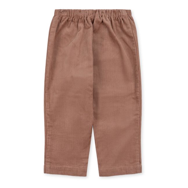 Sully Organic Cotton Corduroy Trousers | Blush