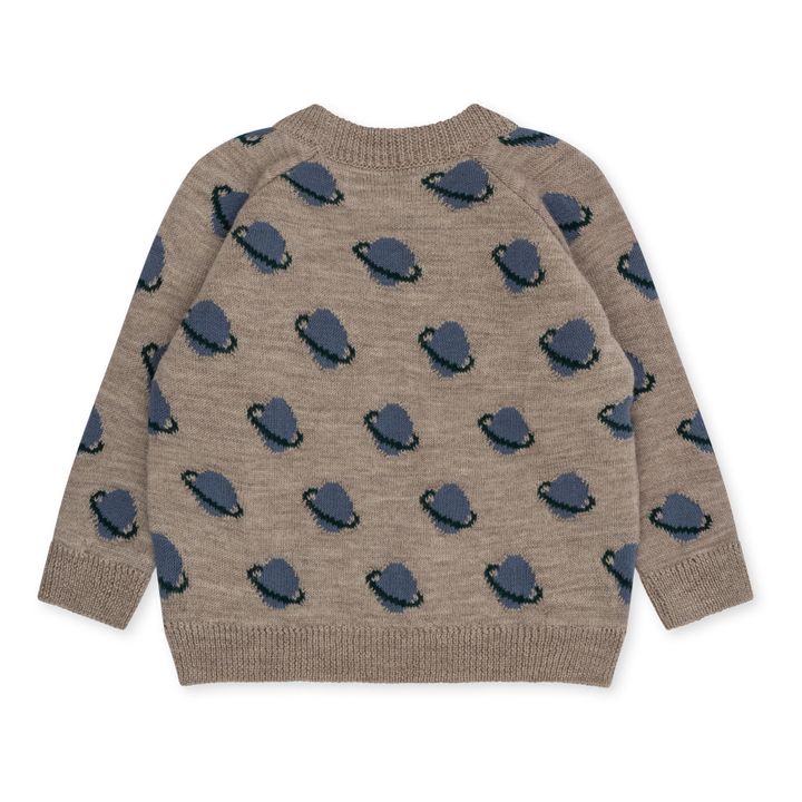 Belou Planets Merino Sweater | Taupe brown- Product image n°5