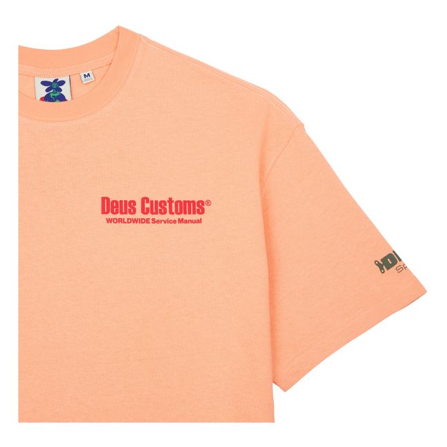 T-shirt, modello: Service Manual | Arancione
