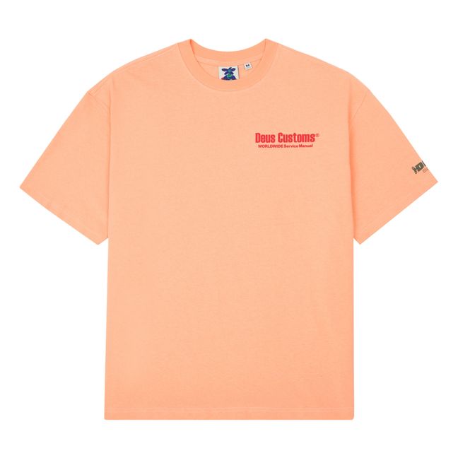 Service Manual T-shirt | Naranja