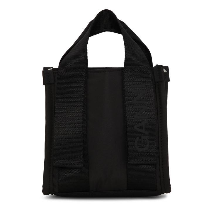 Mini Tech Recycled Materials Bag | Black- Product image n°0
