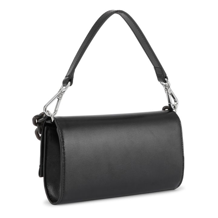 Banner Recycled Leather Purse Bag | Black- Product image n°3