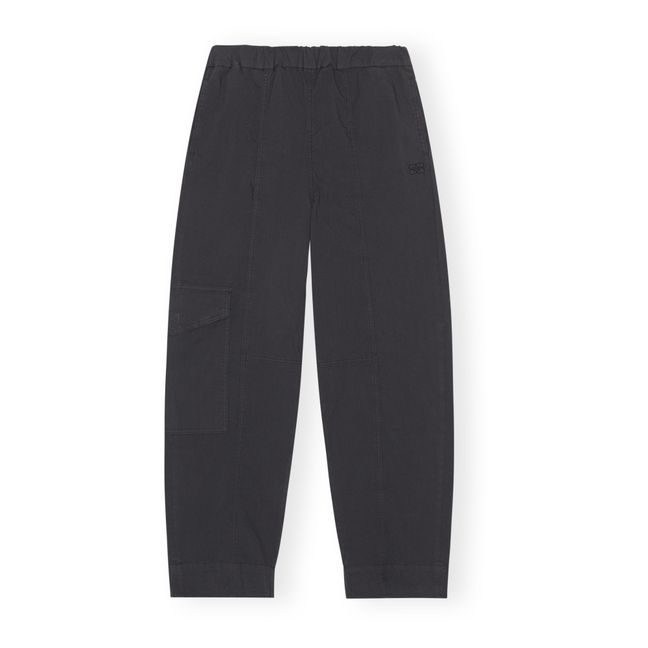 Pantalones Curve de algodón orgánico | Azul negro