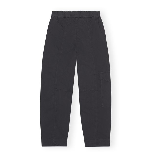 Pantalon Curve Coton Bio | Blue black