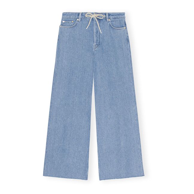 Jean Drawstring Coton Bio | Light Blue