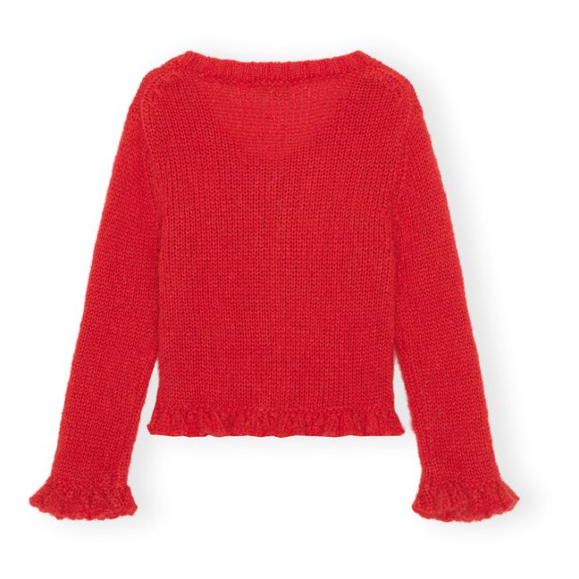 Cardigan Mohair | Rouge