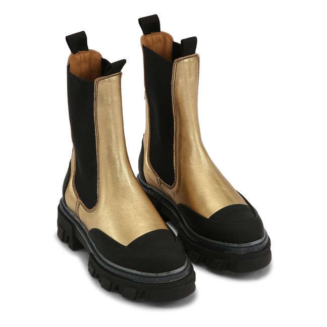 Leather Mid-Height Chelsea Boots | Dorato