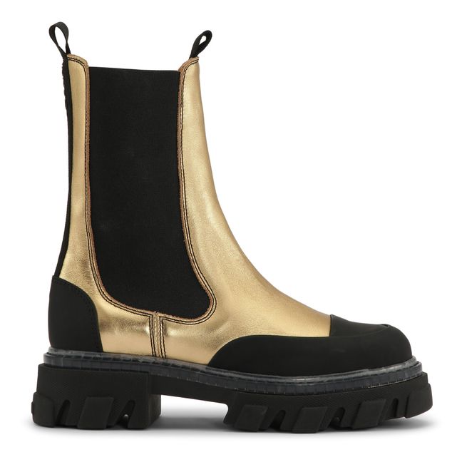 Leather Mid-Height Chelsea Boots | Dorato