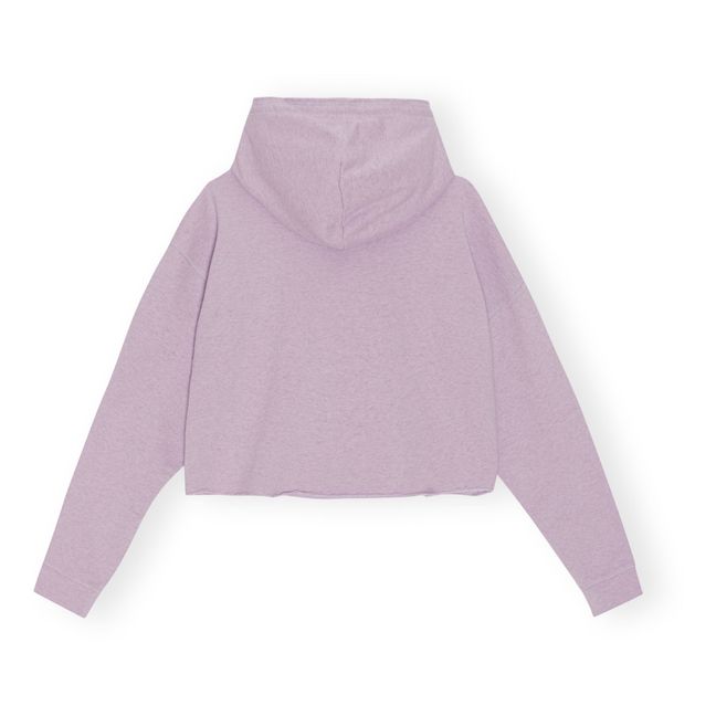 Isoli Organic Cotton Oversized Sweatshirt | Lila