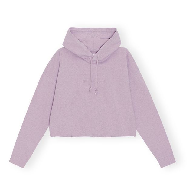 Sweat Isoli Oversized Coton Bio | Lila